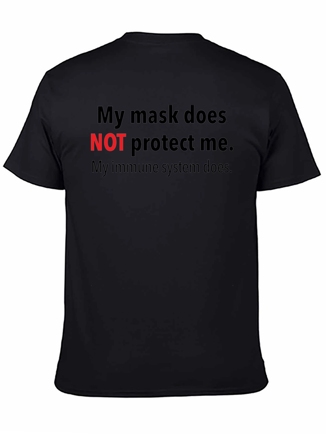 My Immune System Black T-Shirt