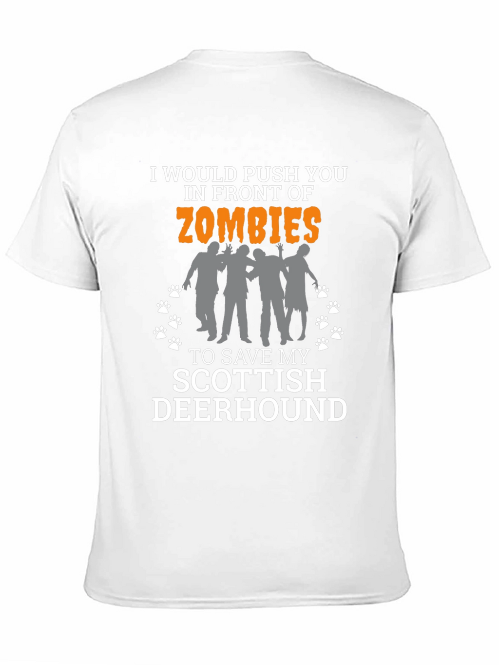 Zombie Scottish Deerhound T-Shirt