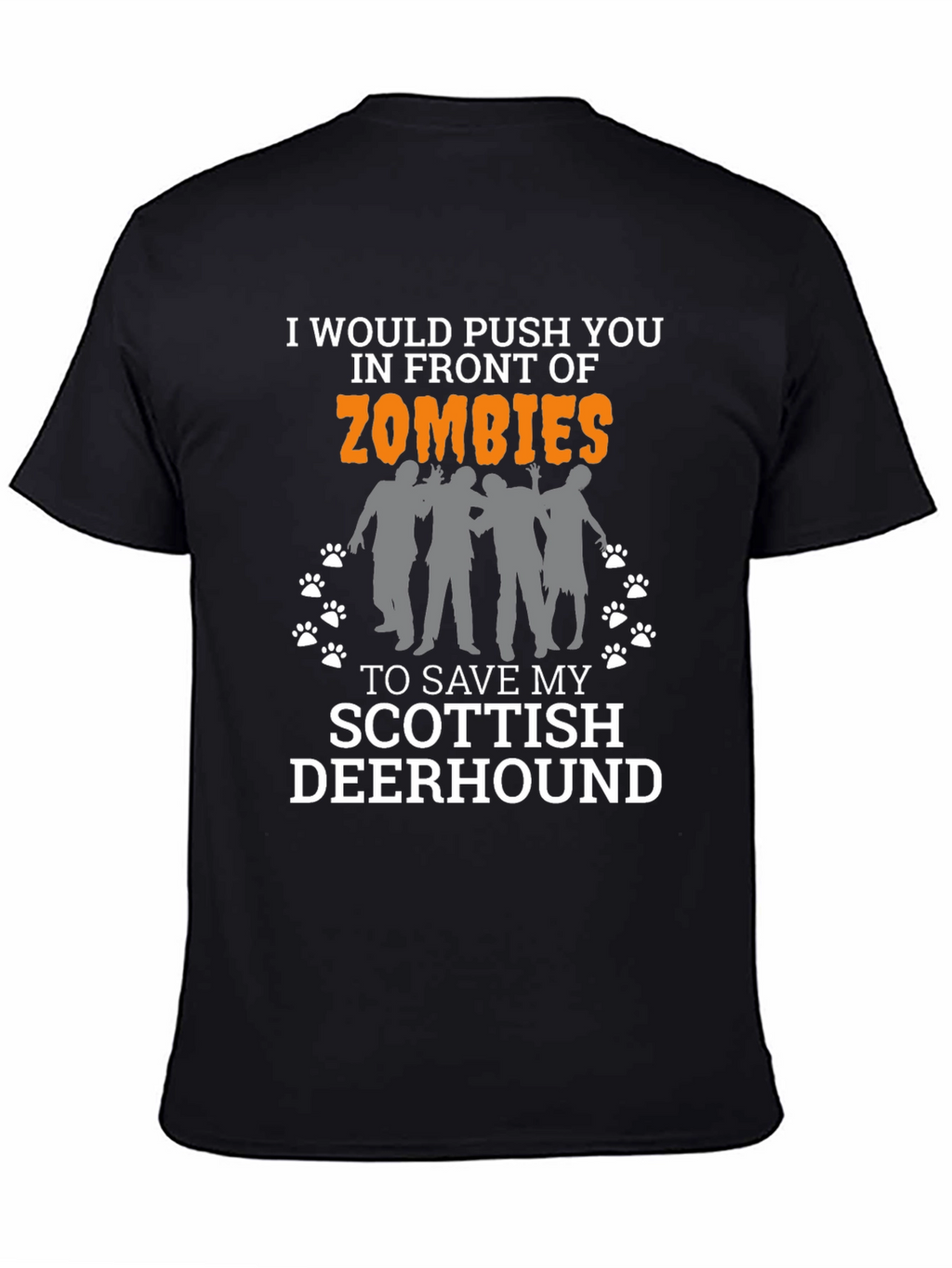 Zombie Scottish Deerhound T-Shirt