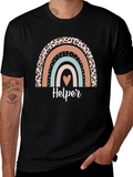 Helper Rainbow Graphic T-Shirt