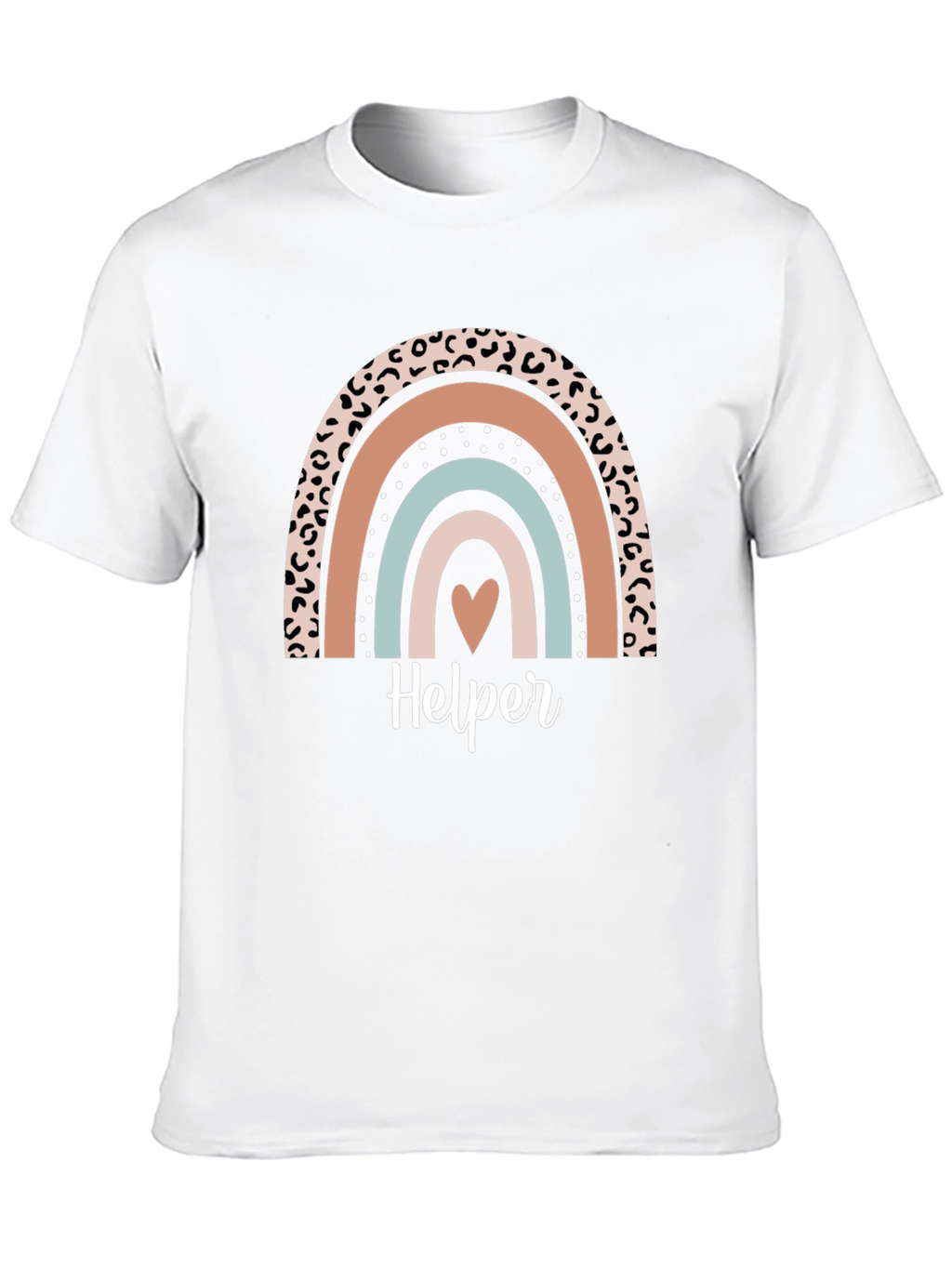 Helper Rainbow Graphic T-Shirt