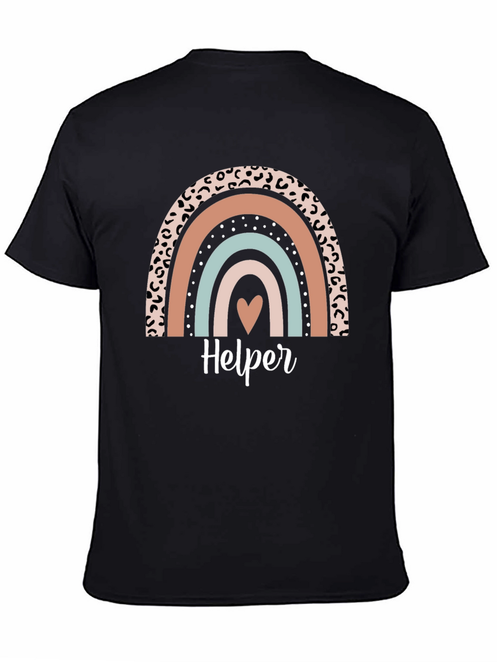 Helper Rainbow Graphic T-Shirt