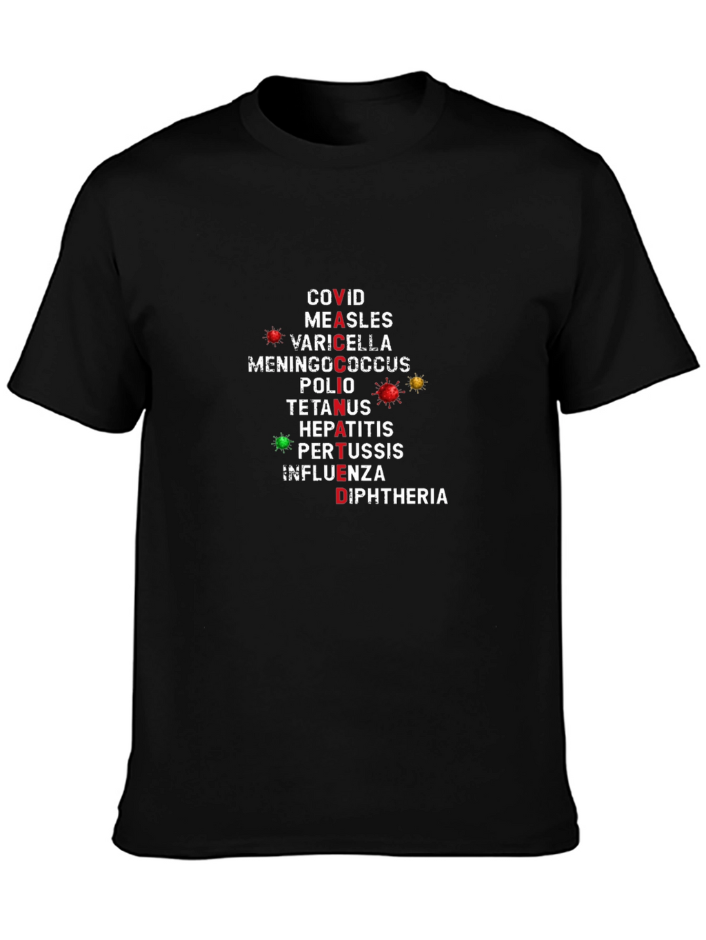 Vaccination Disease T-Shirt - Spread Awareness