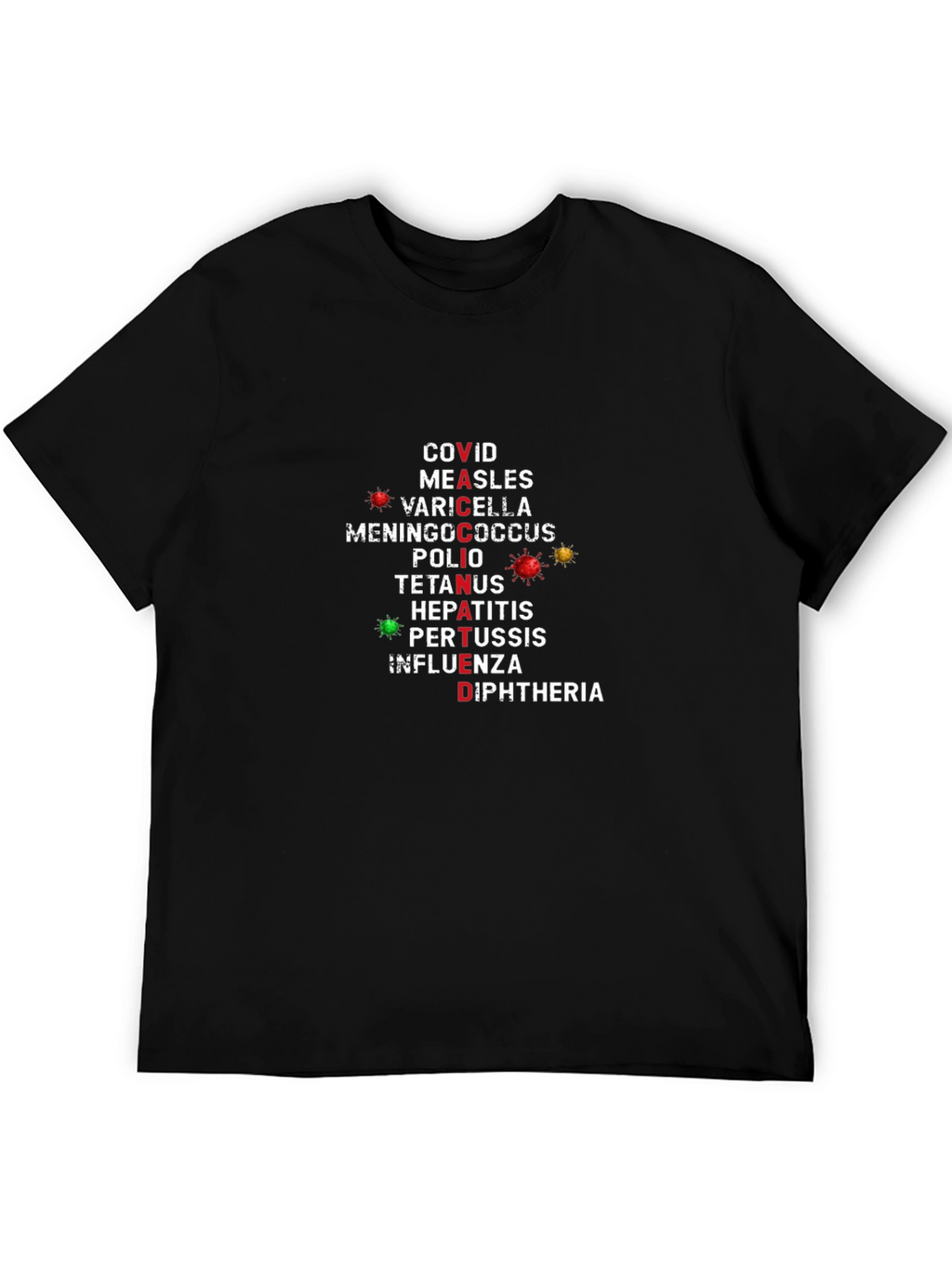 Vaccination Disease T-Shirt - Spread Awareness