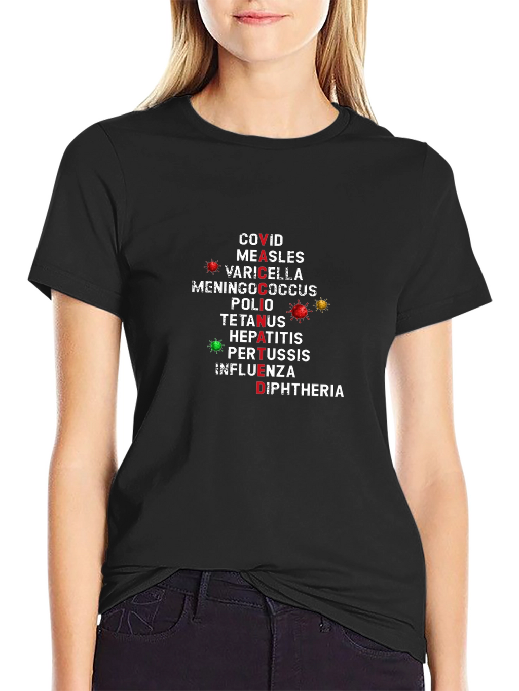 Vaccination Disease T-Shirt - Spread Awareness