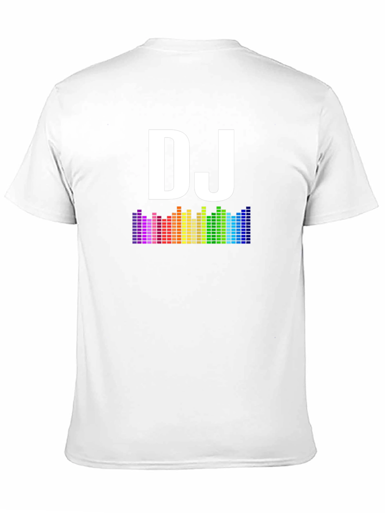 DJ Rainbow Equalizer Graphic T-Shirt