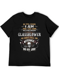 Glassblower T-Shirt - Top Dog Best & Most Qualified