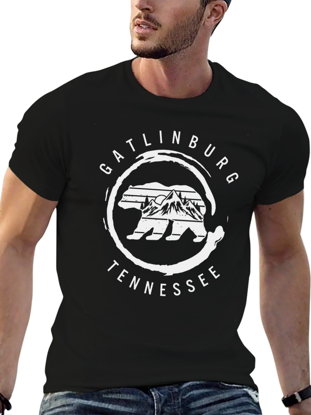 Gatlinburg Tennessee Bear Graphic Tee - Unisex