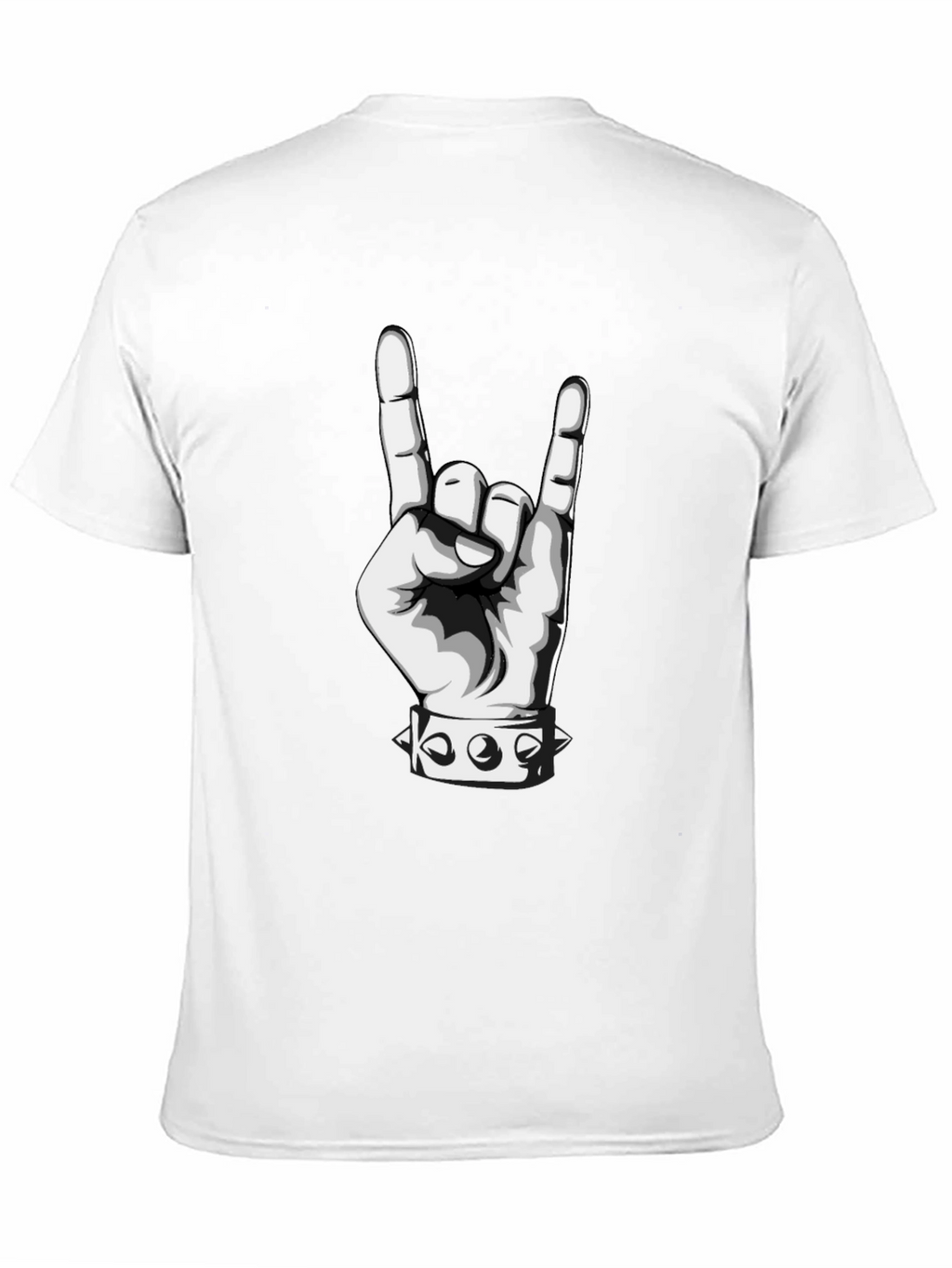 Rock On Hand T-Shirt - Metal Music Tee