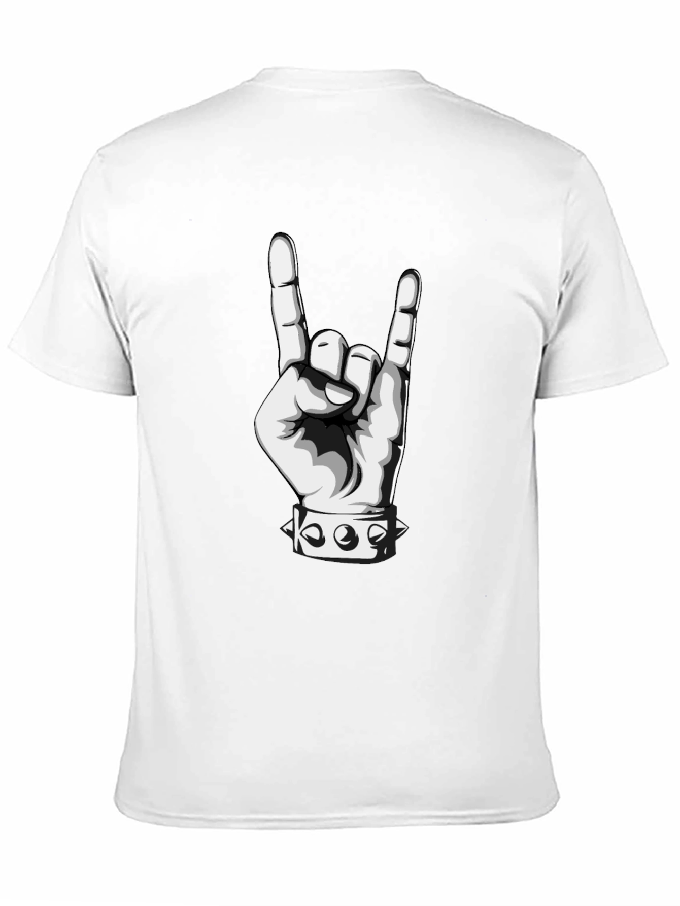 Rock On Hand T-Shirt - Metal Music Tee