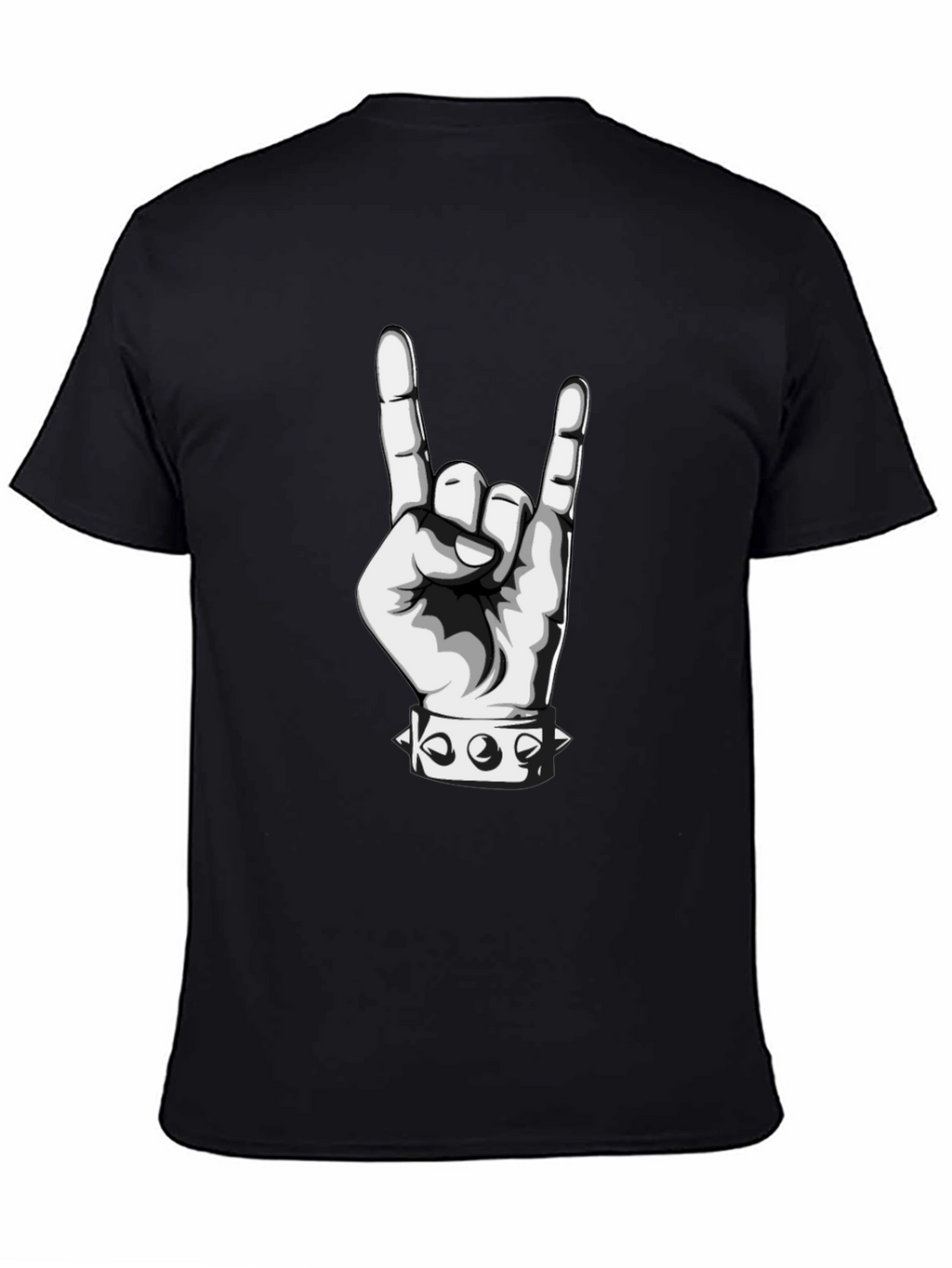 Rock On Hand T-Shirt - Metal Music Tee