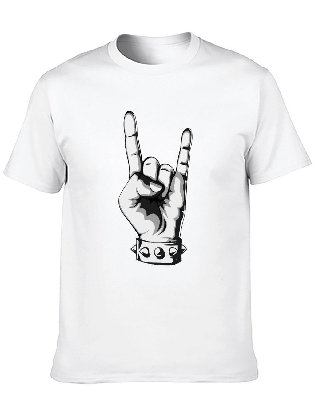 Rock On Hand T-Shirt - Metal Music Tee