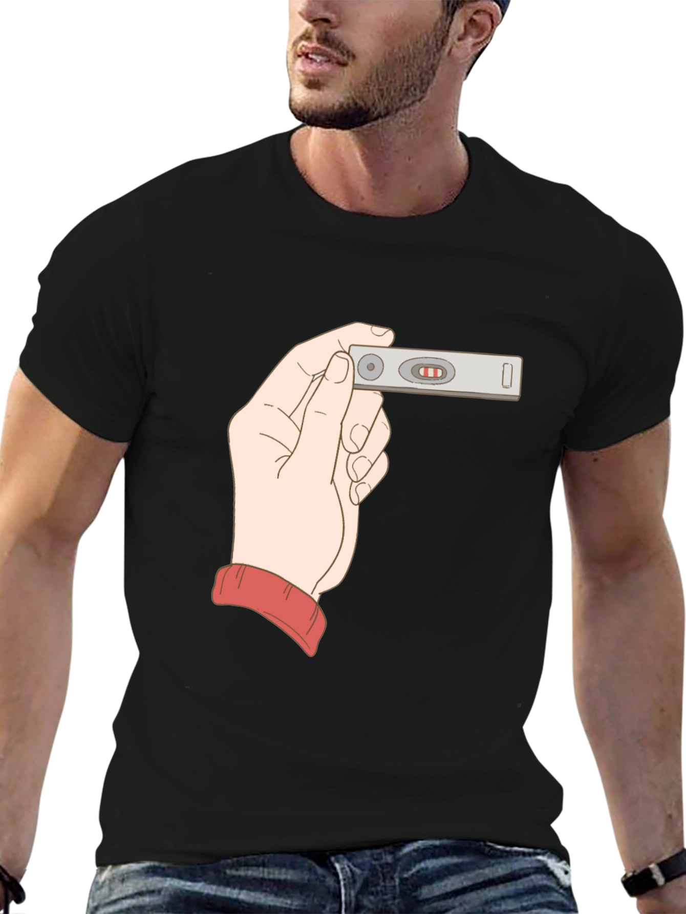 Positive Pregnancy Test Graphic Tee