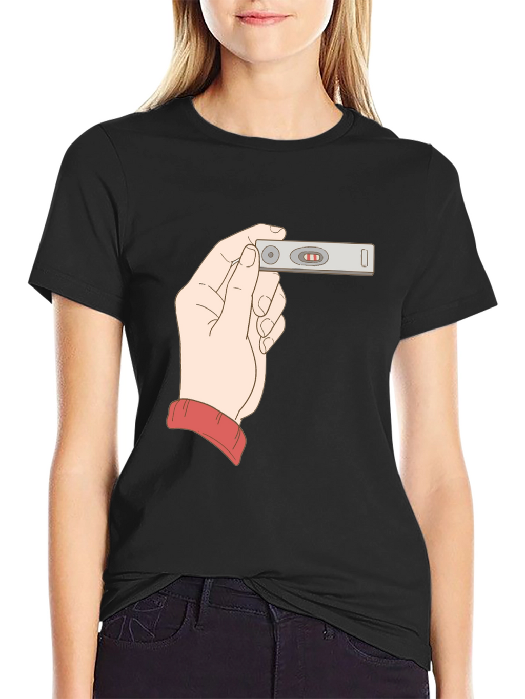 Positive Pregnancy Test Graphic Tee