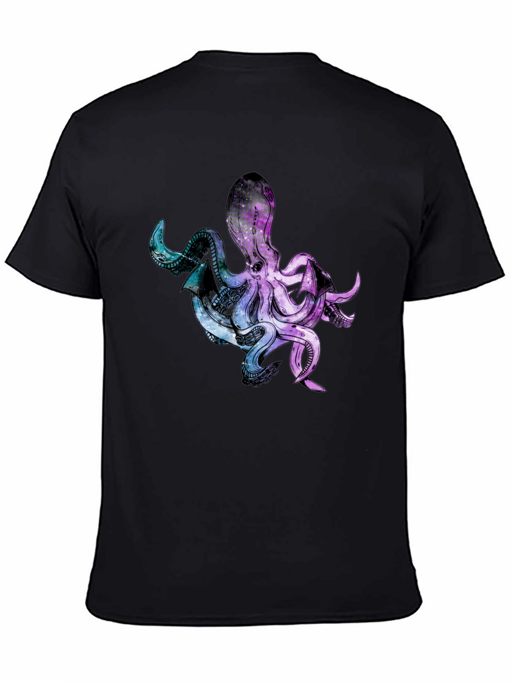 Cosmic Octopus Graphic T-Shirt