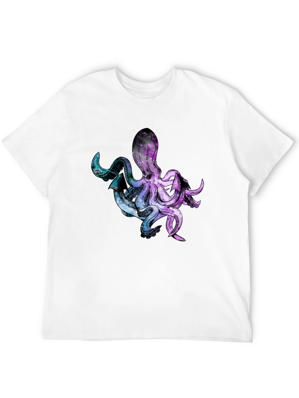 Cosmic Octopus Graphic T-Shirt