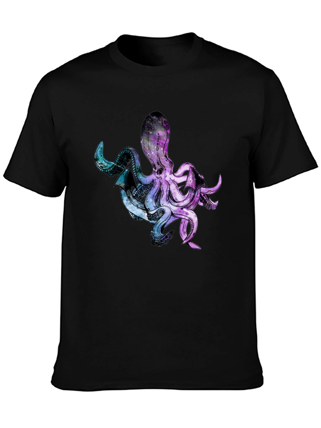 Cosmic Octopus Graphic T-Shirt