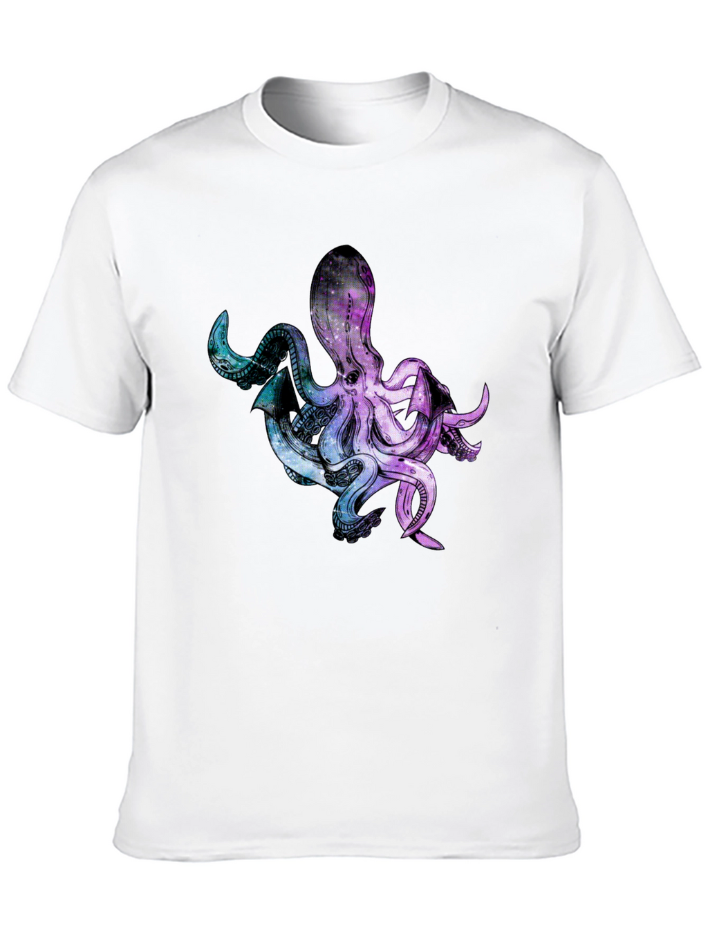Cosmic Octopus Graphic T-Shirt