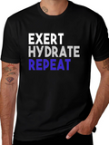 Exert Hydrate Repeat Graphic Tee