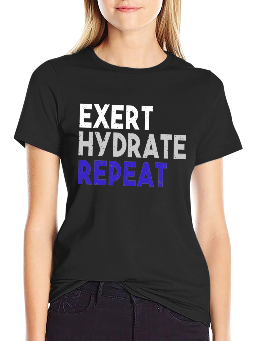 Exert Hydrate Repeat Graphic Tee