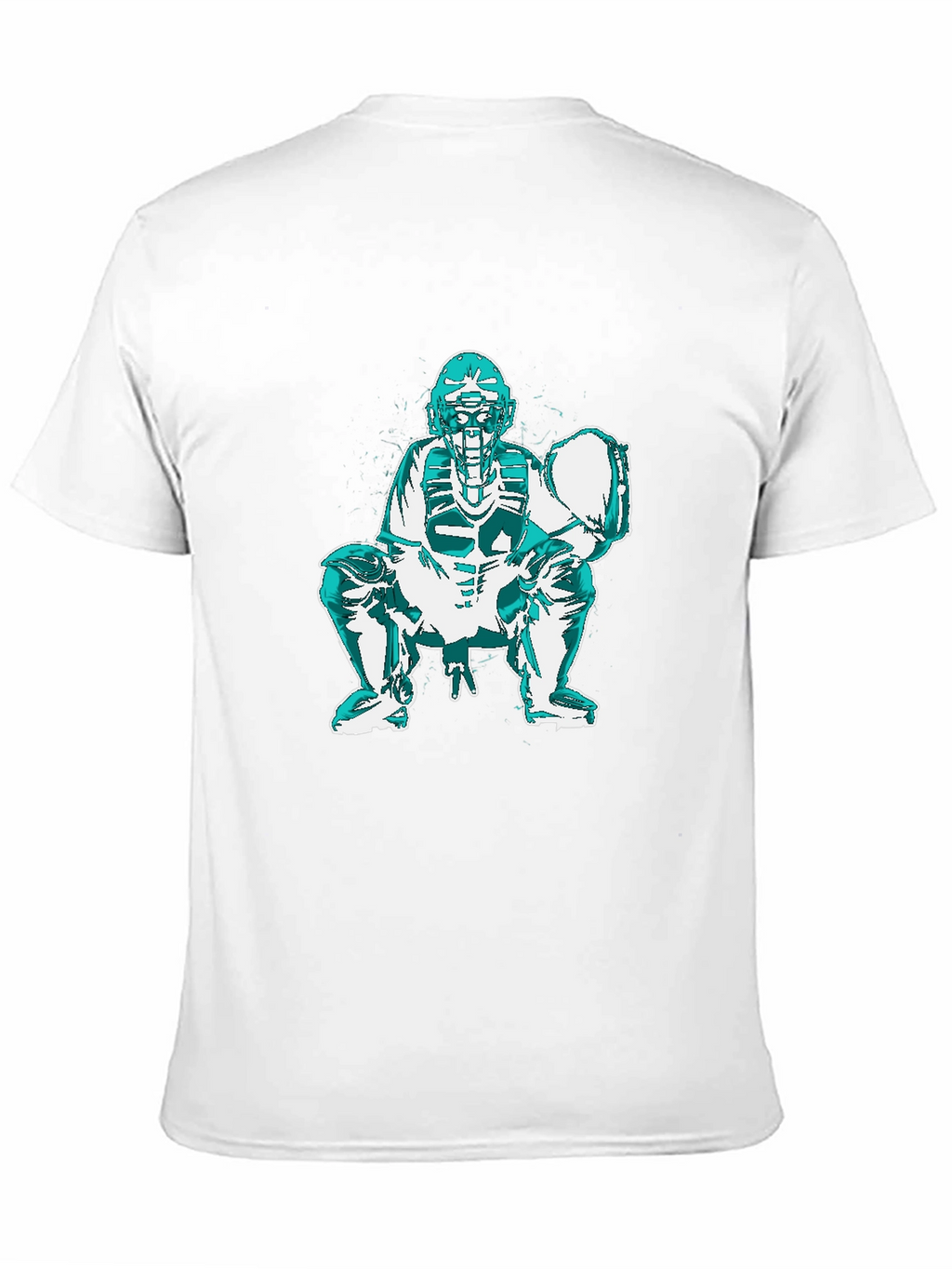 Baseball Catcher Graphic T-Shirt