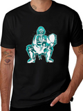 Baseball Catcher Graphic T-Shirt