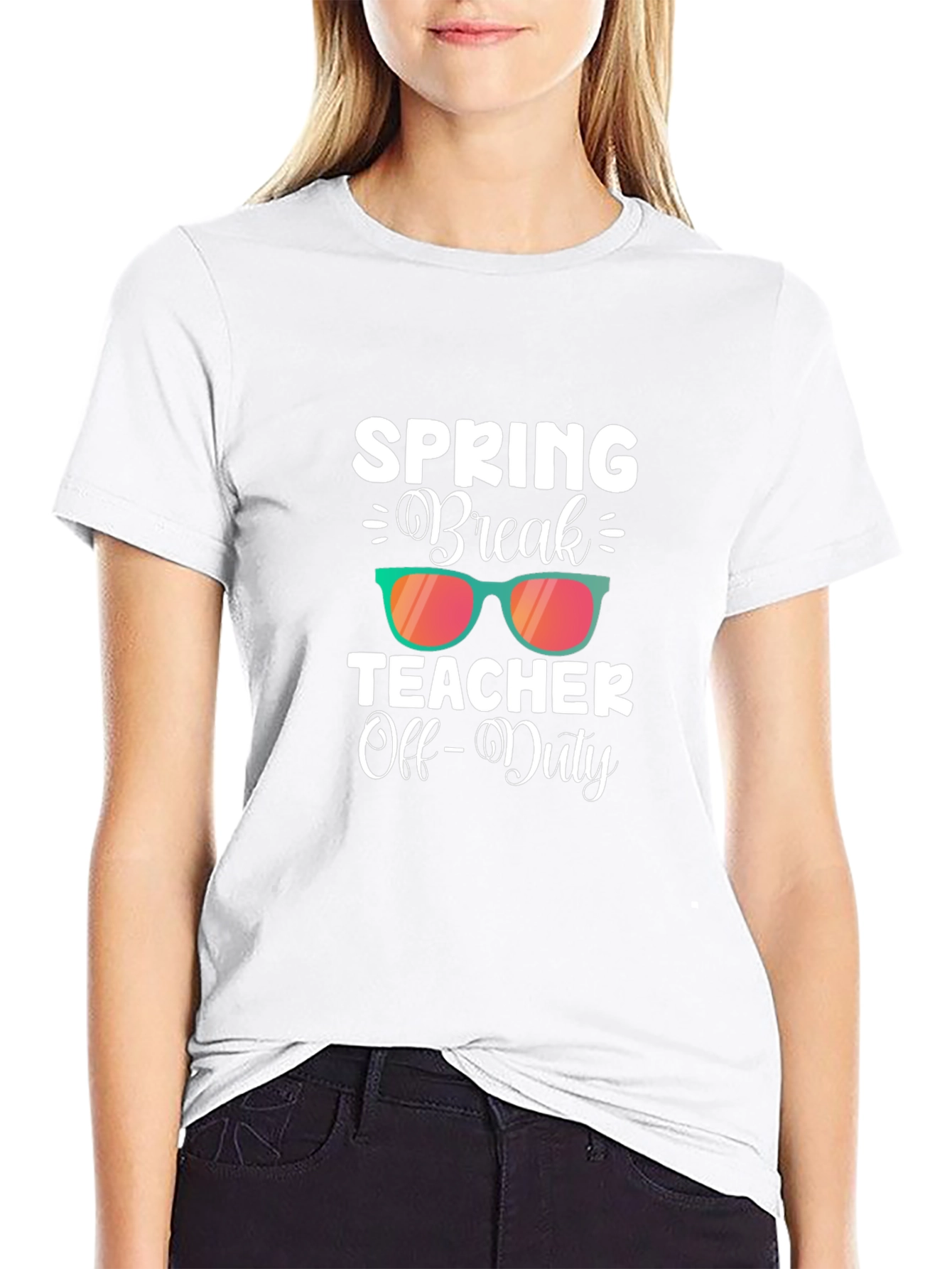Spring Break Teacher Off-Duty Graphic Tee