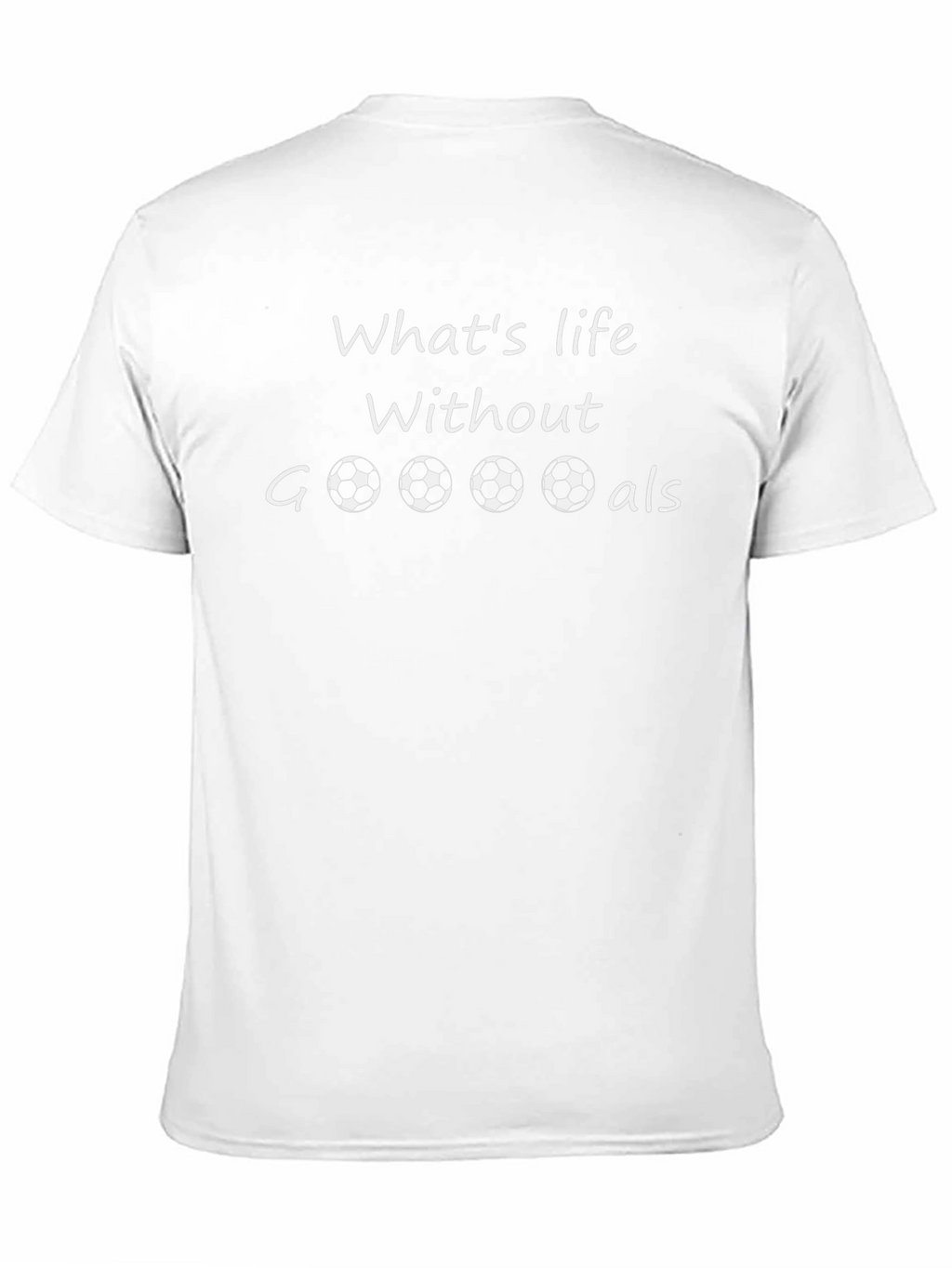 Life Without Goals Graphic T-Shirt - Soccer Lovers Tee