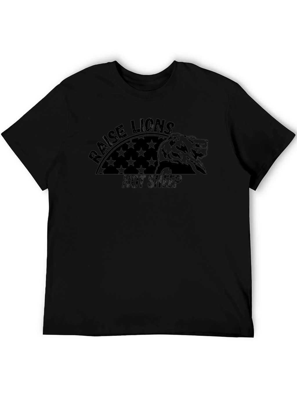 Raise Lions Not Sheep Graphic T-Shirt
