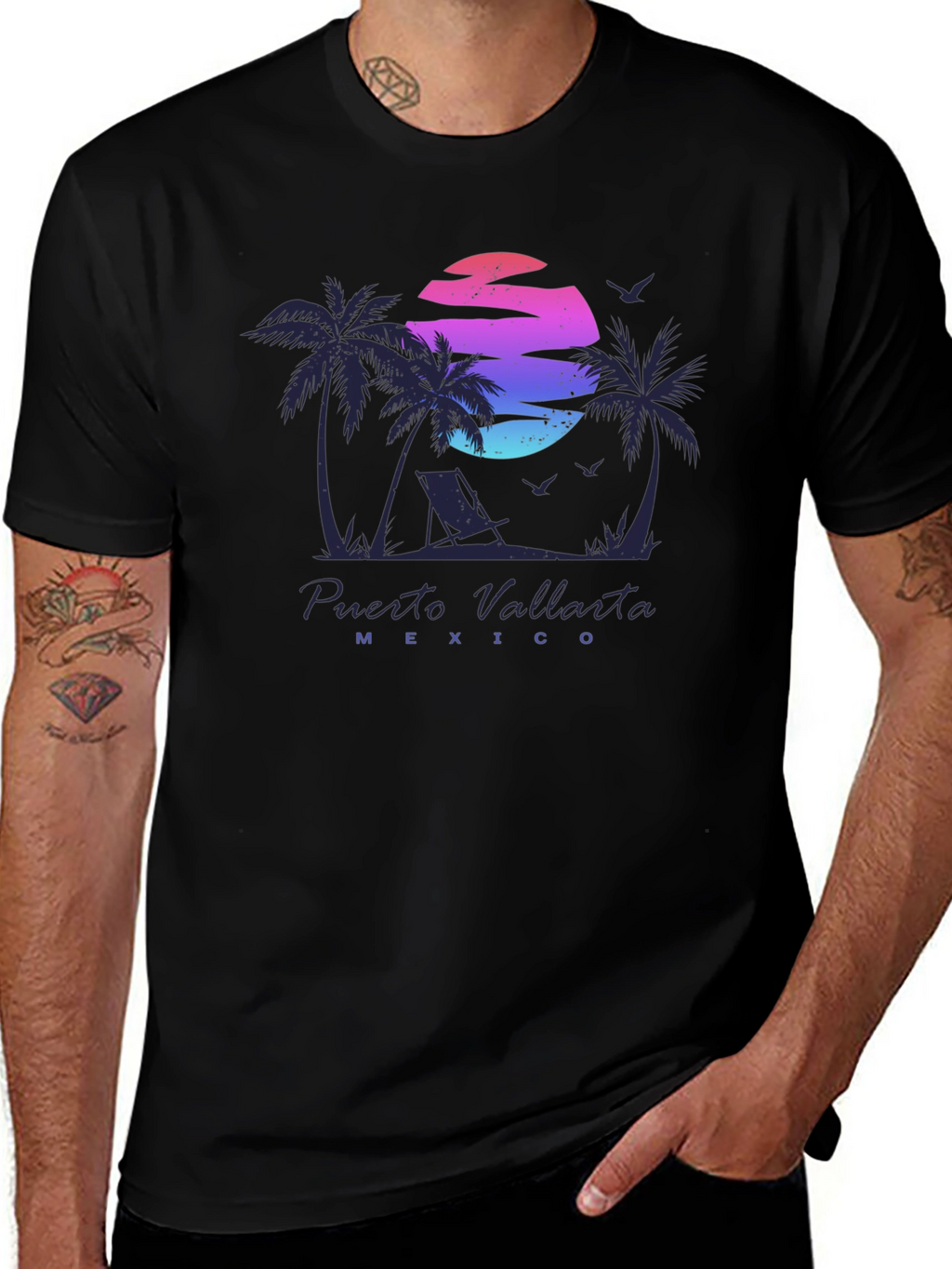 Puerto Vallarta Mexico Sunset T-Shirt