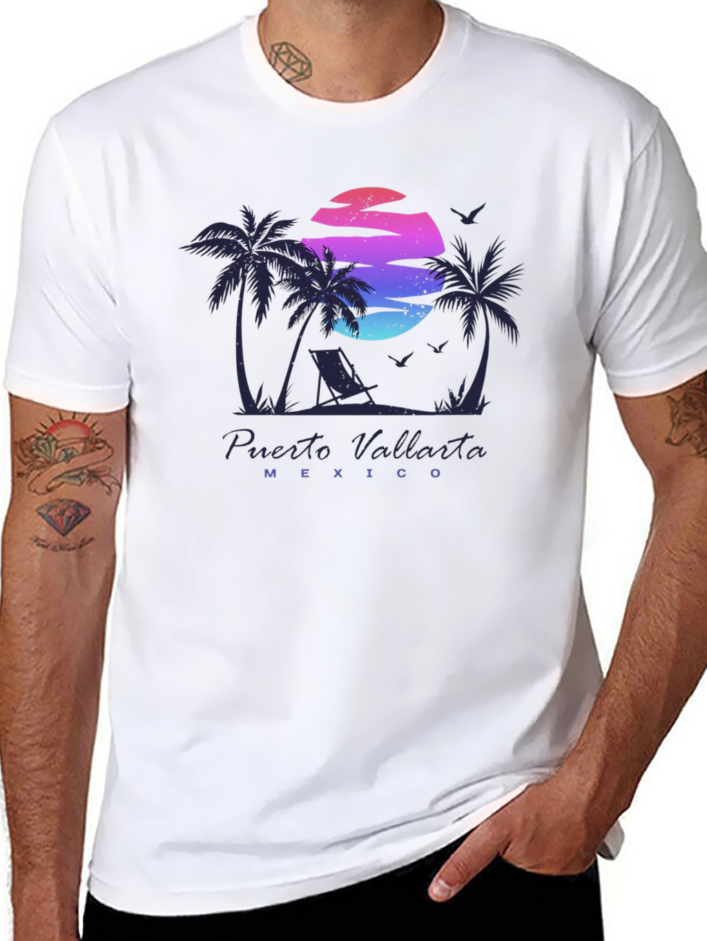 Puerto Vallarta Mexico Sunset T-Shirt