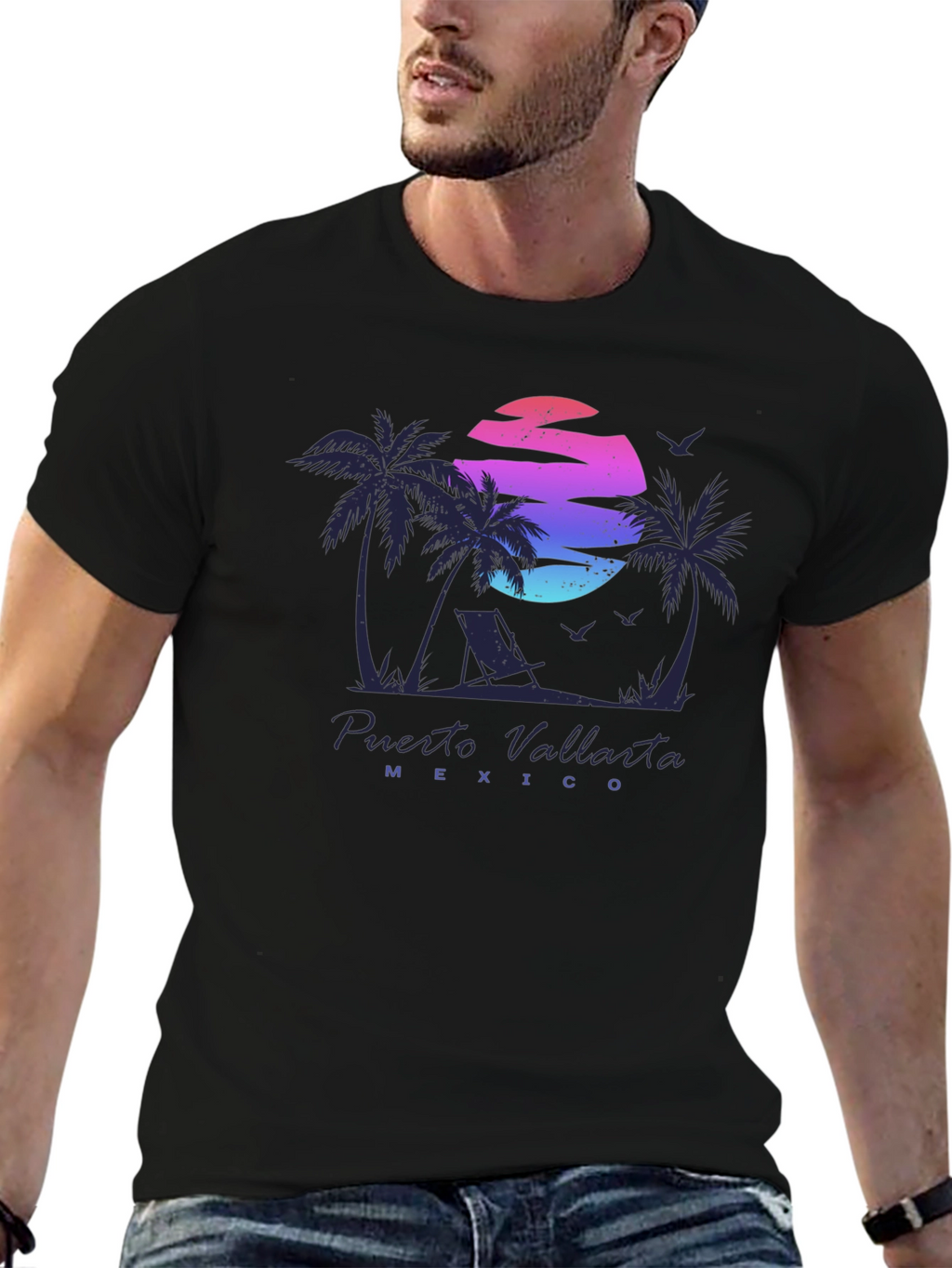 Puerto Vallarta Mexico Sunset T-Shirt