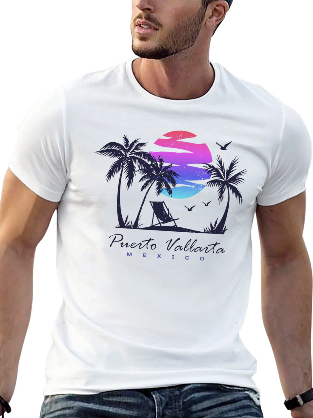 Puerto Vallarta Mexico Sunset T-Shirt