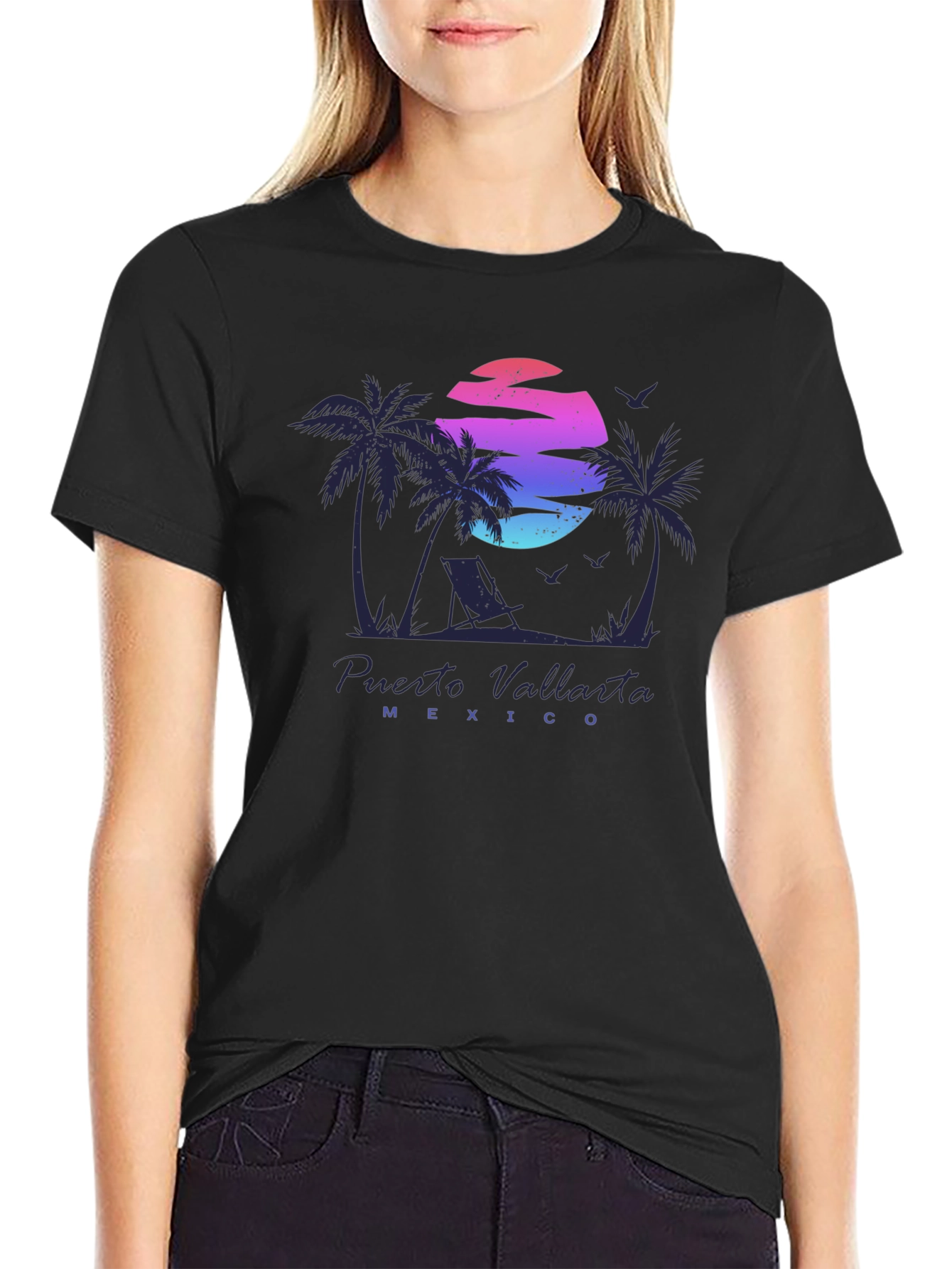 Puerto Vallarta Mexico Sunset T-Shirt