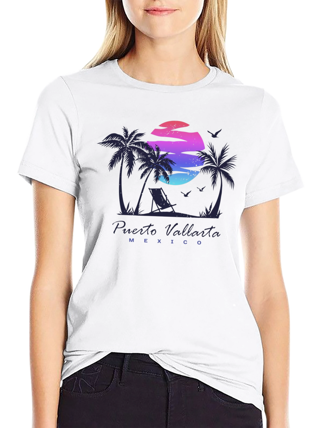 Puerto Vallarta Mexico Sunset T-Shirt