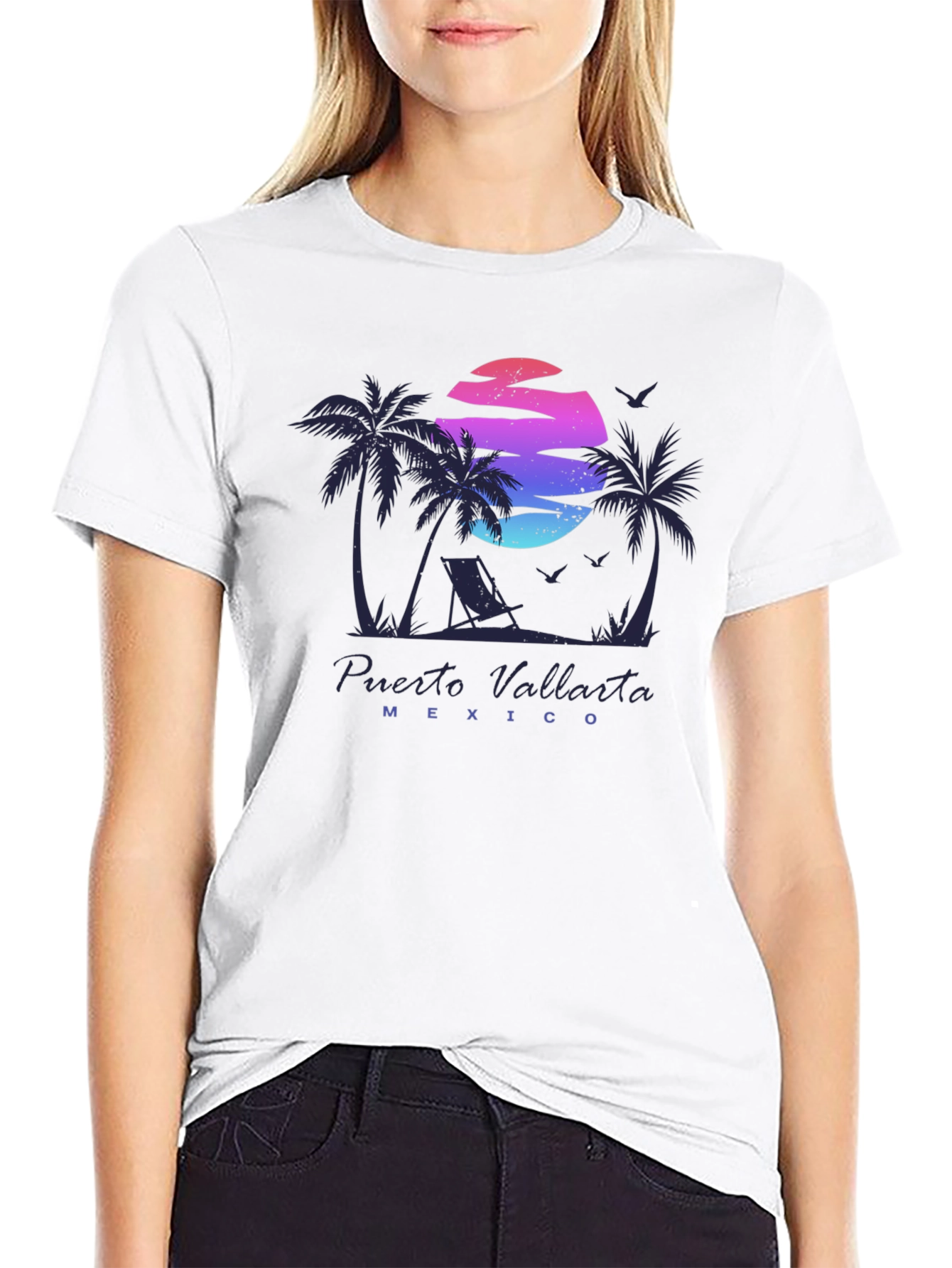 Puerto Vallarta Mexico Sunset T-Shirt