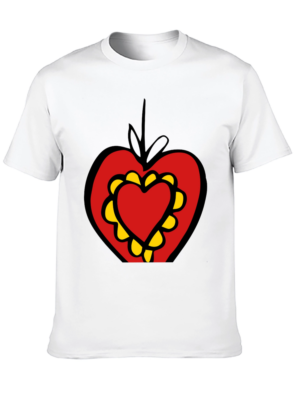 Heart Graphic Tee - Bold Style