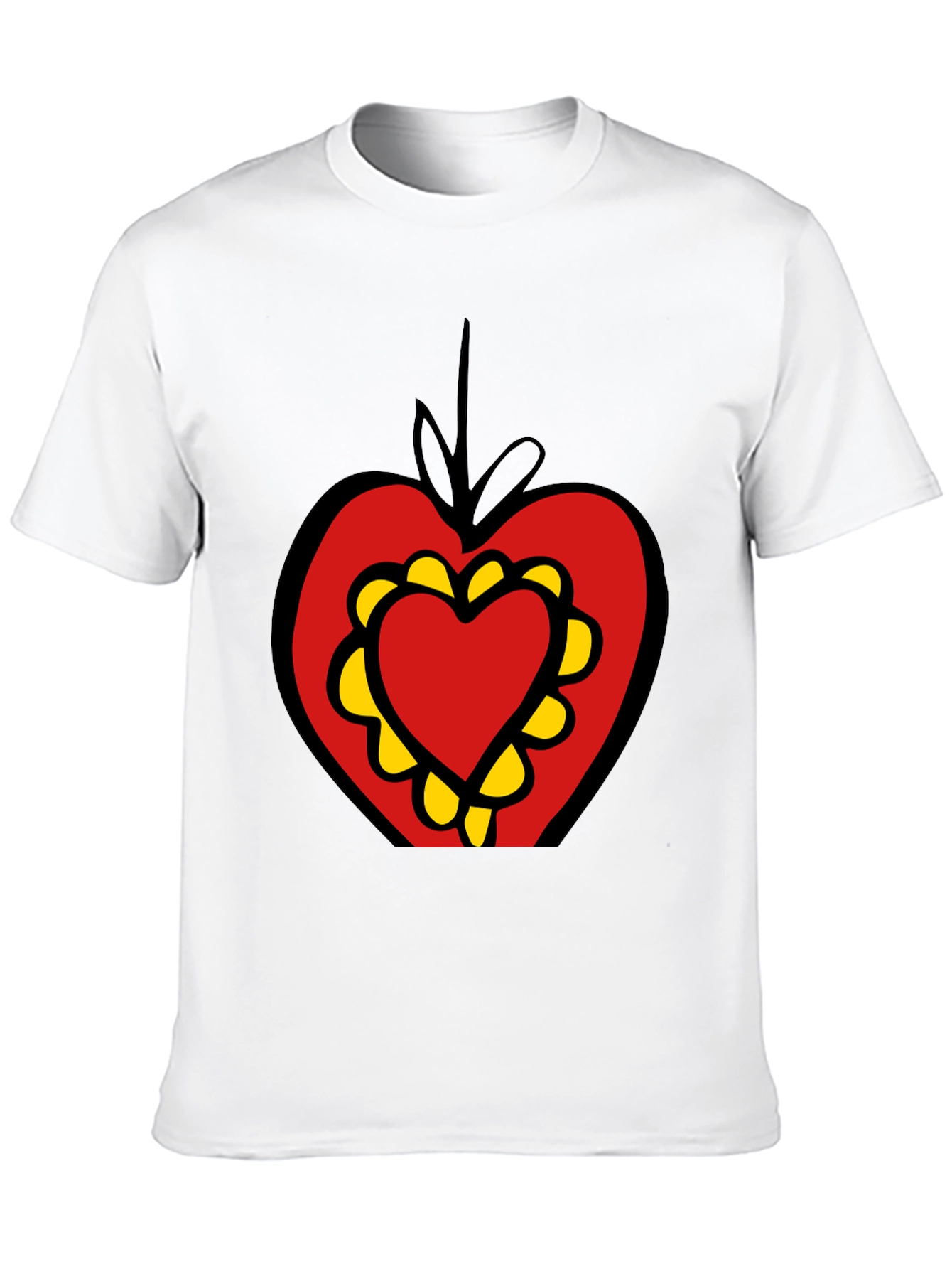 Heart Graphic Tee - Bold Style