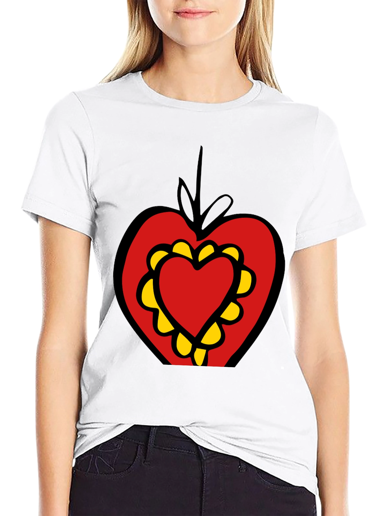 Heart Graphic Tee - Bold Style