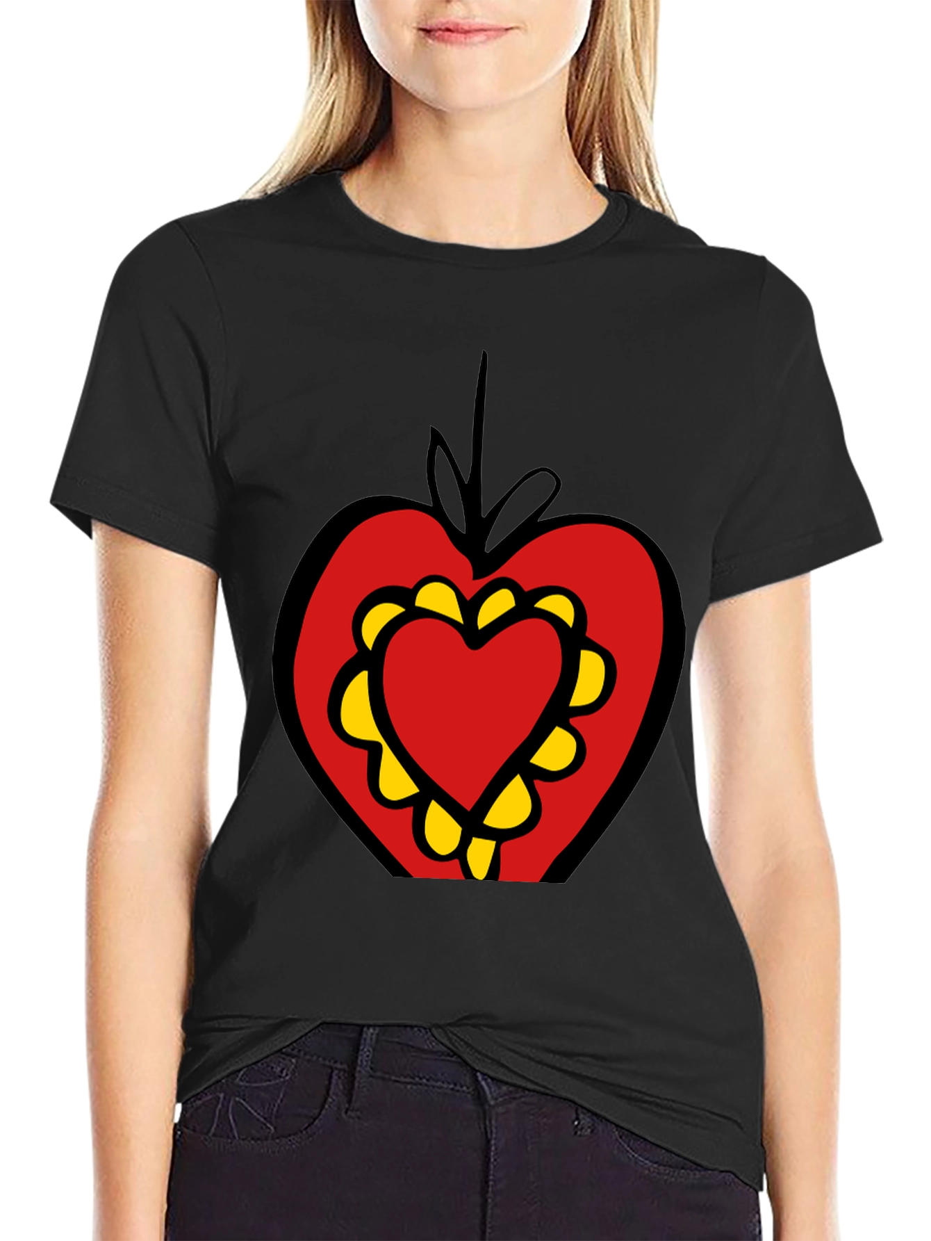 Heart Graphic Tee - Bold Style