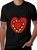 Heart Graphic Tee - Bold Style