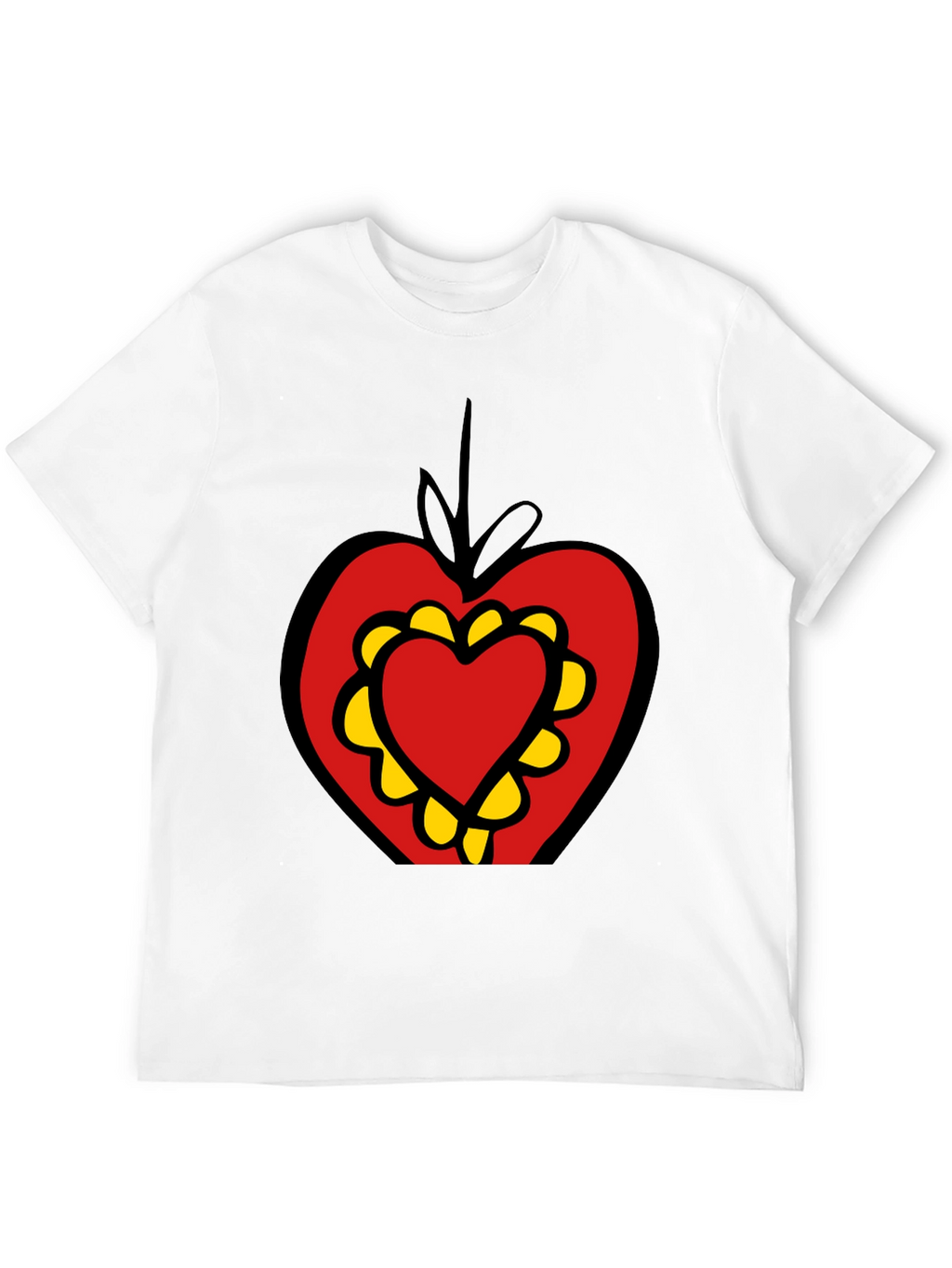 Heart Graphic Tee - Bold Style