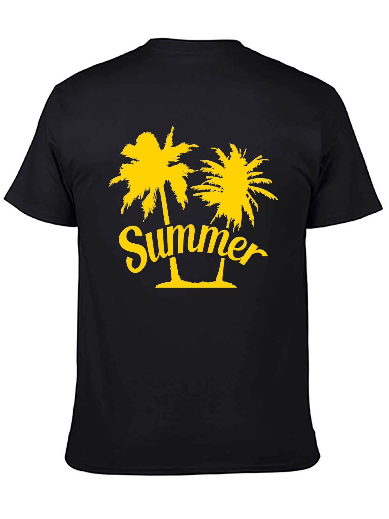 Summer Palm Tree Graphic T-Shirt