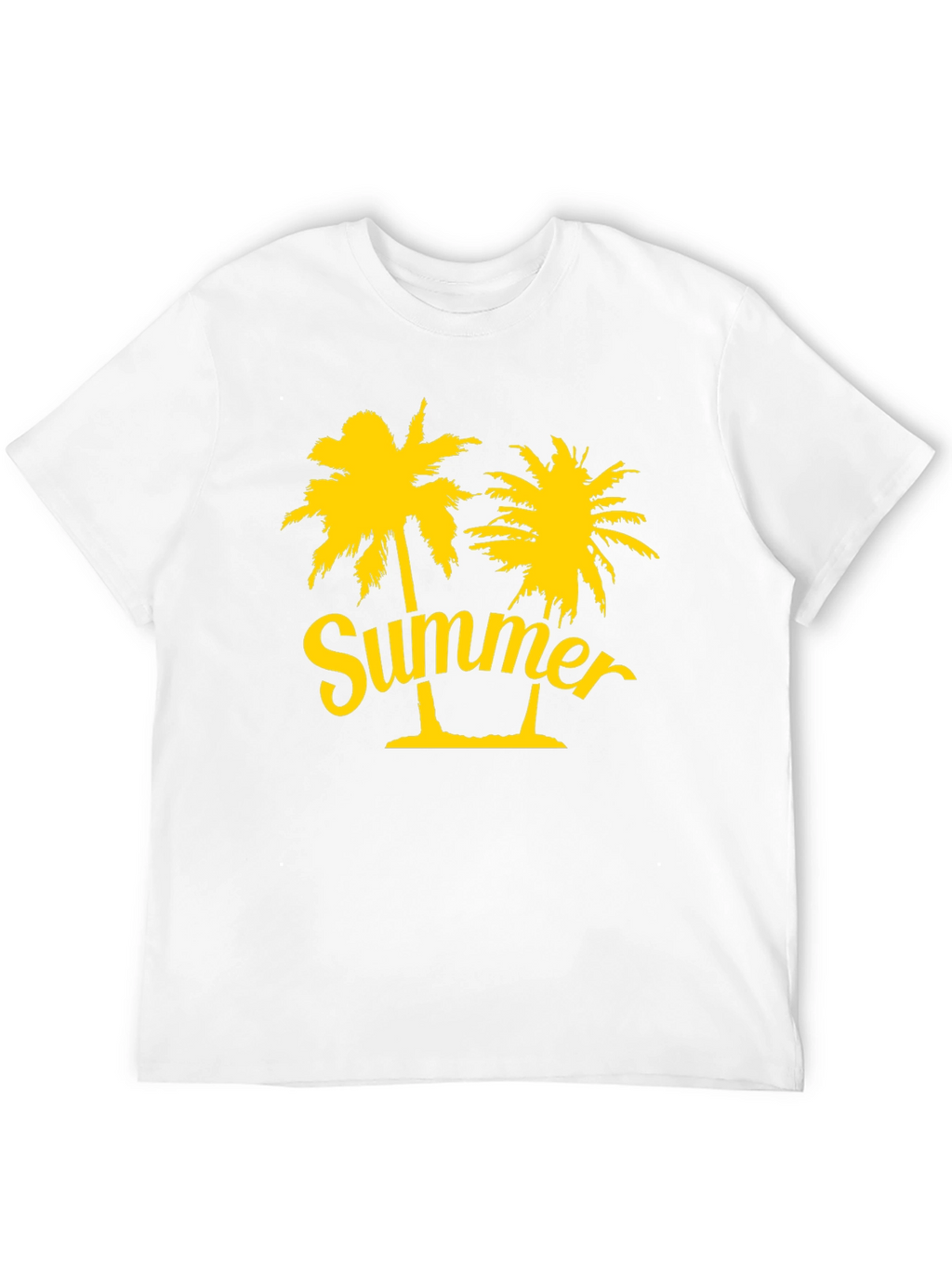 Summer Palm Tree Graphic T-Shirt