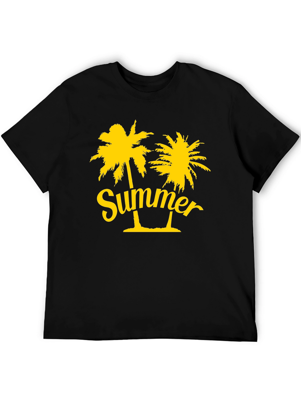 Summer Palm Tree Graphic T-Shirt