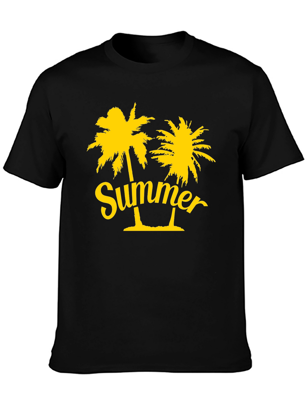 Summer Palm Tree Graphic T-Shirt