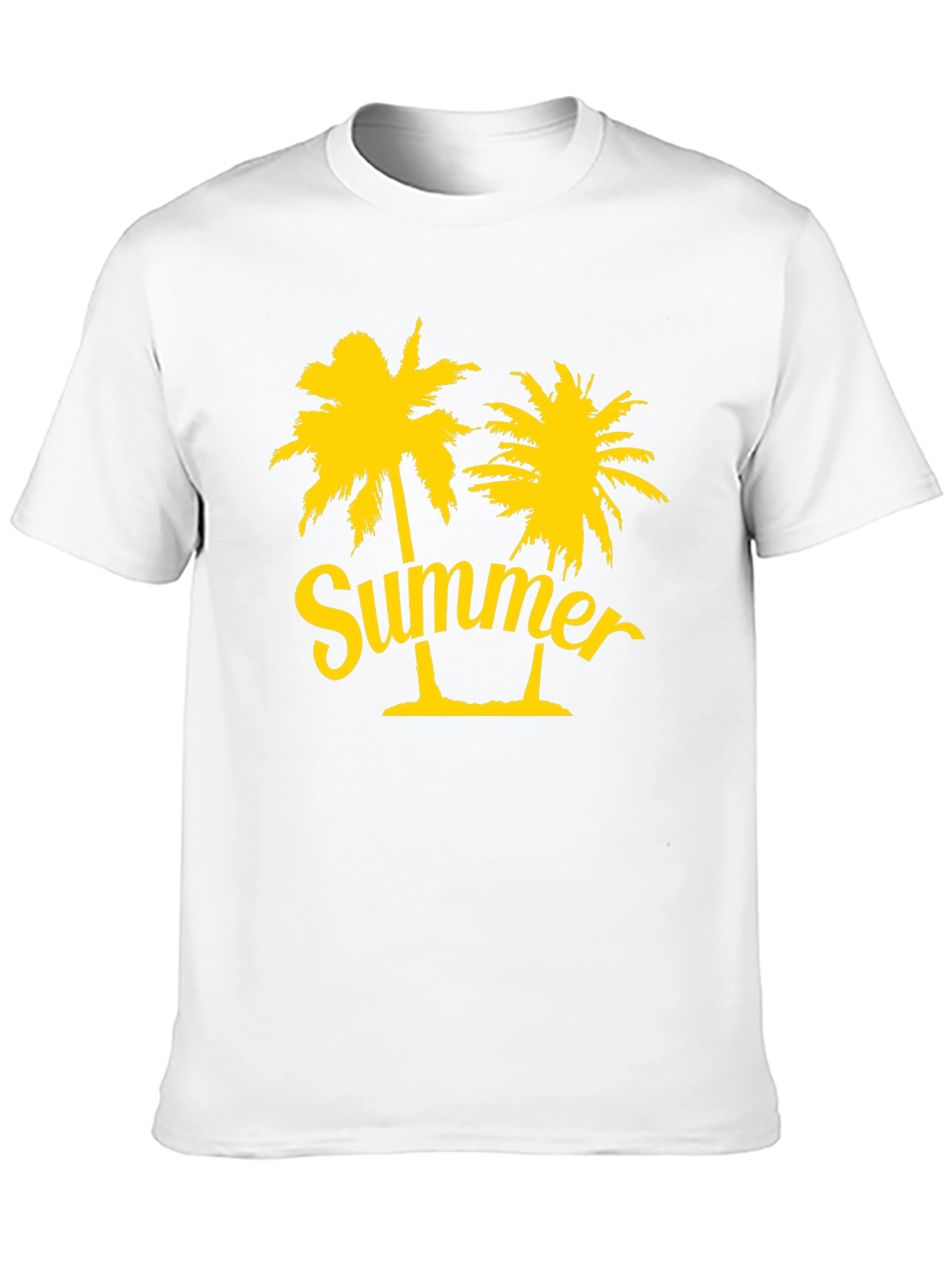 Summer Palm Tree Graphic T-Shirt