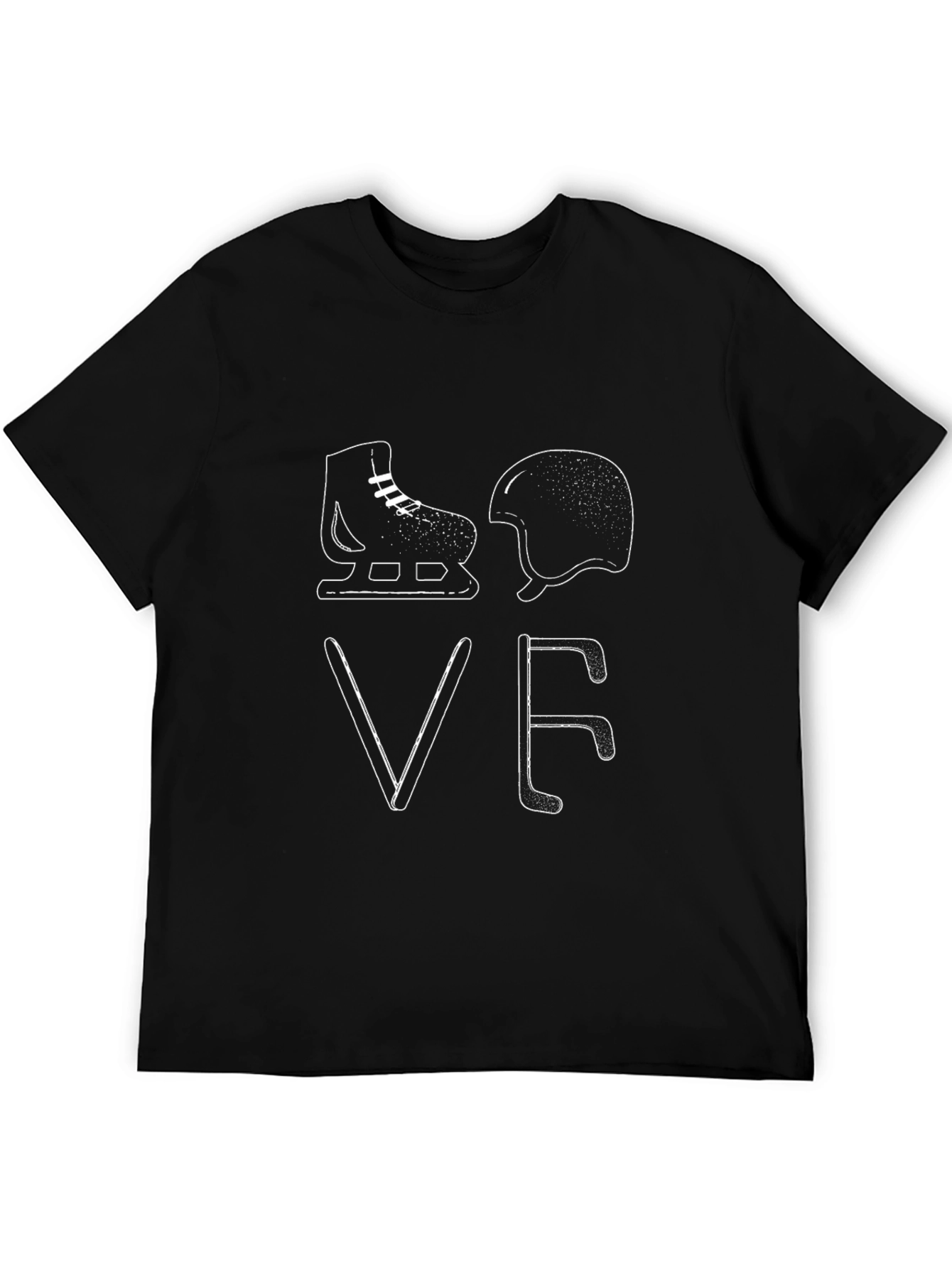 I Love Hockey Graphic T-Shirt