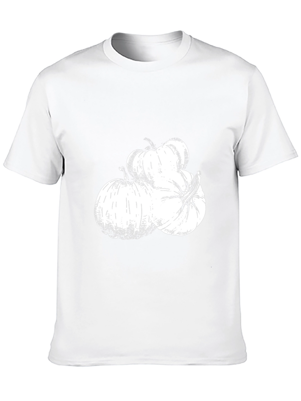 Pumpkin Patch Graphic Tee - Black Cotton Blend