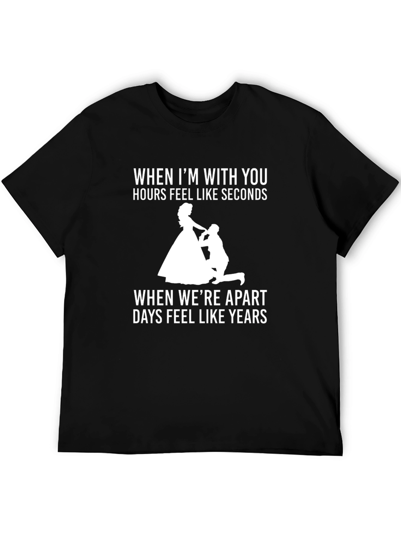 Romantic Couple T-Shirt - Time Flies When Together
